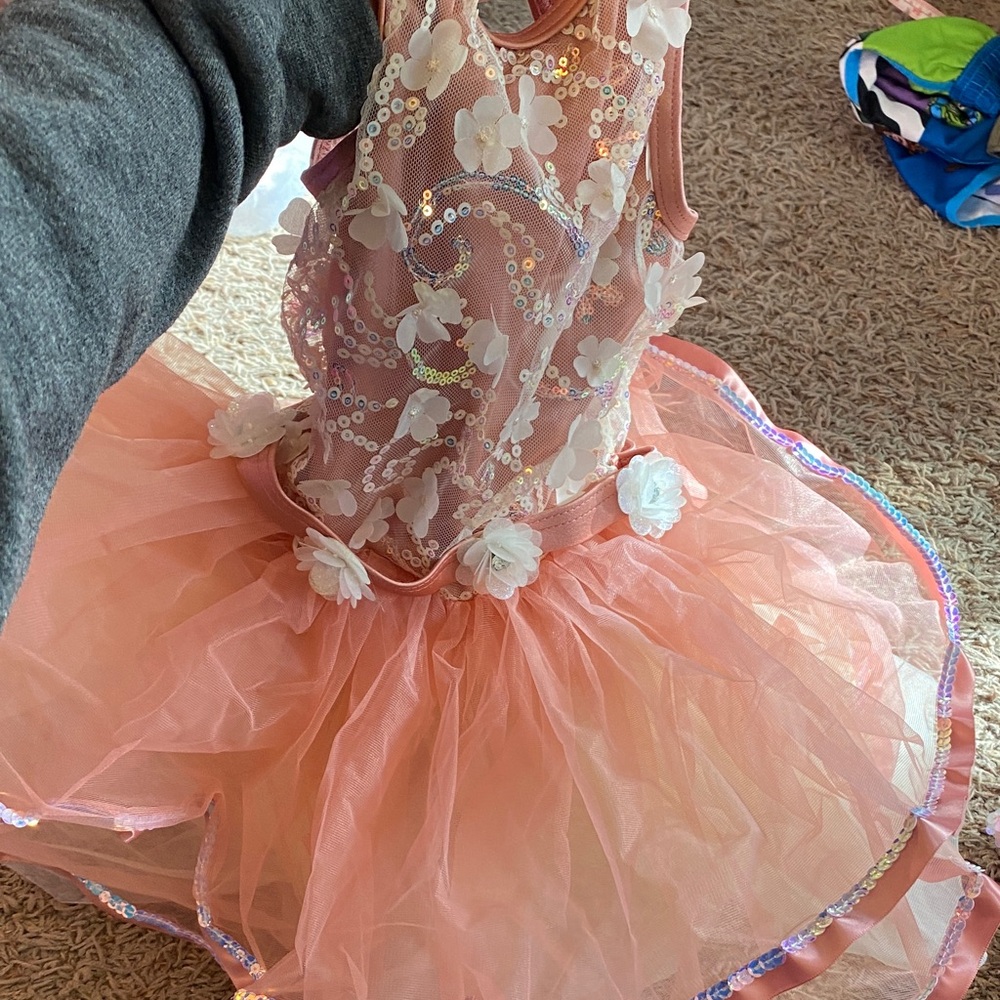 Dance Ballet Floral Costume XS